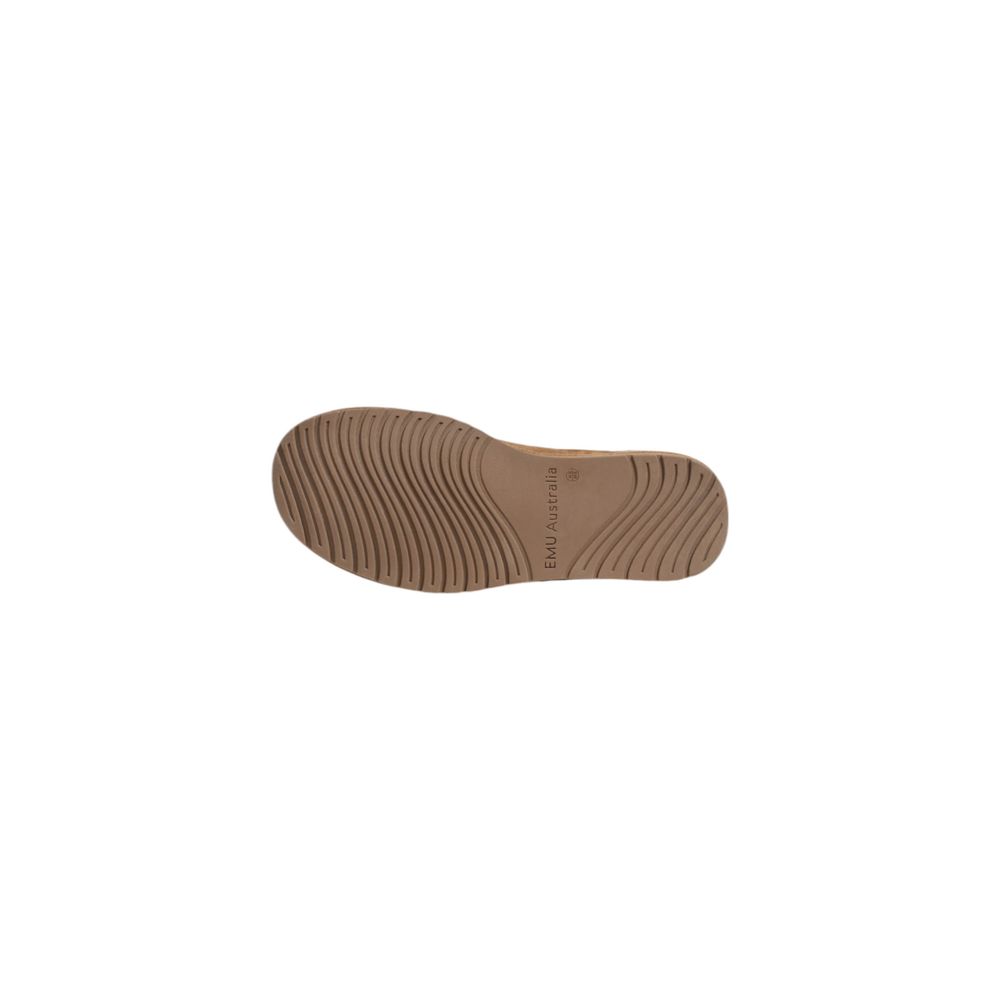 EMU Australia Brown Suede Leather Slippers