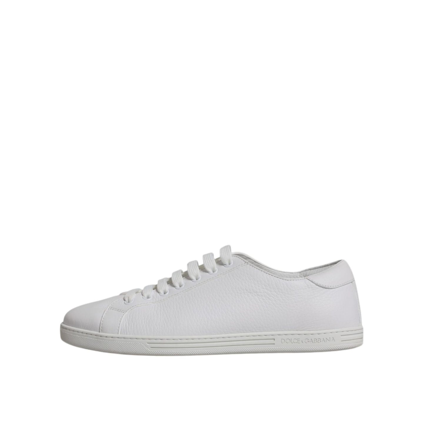 Dolce & Gabbana White Low Top Men Saint Tropez Sneakers Shoes