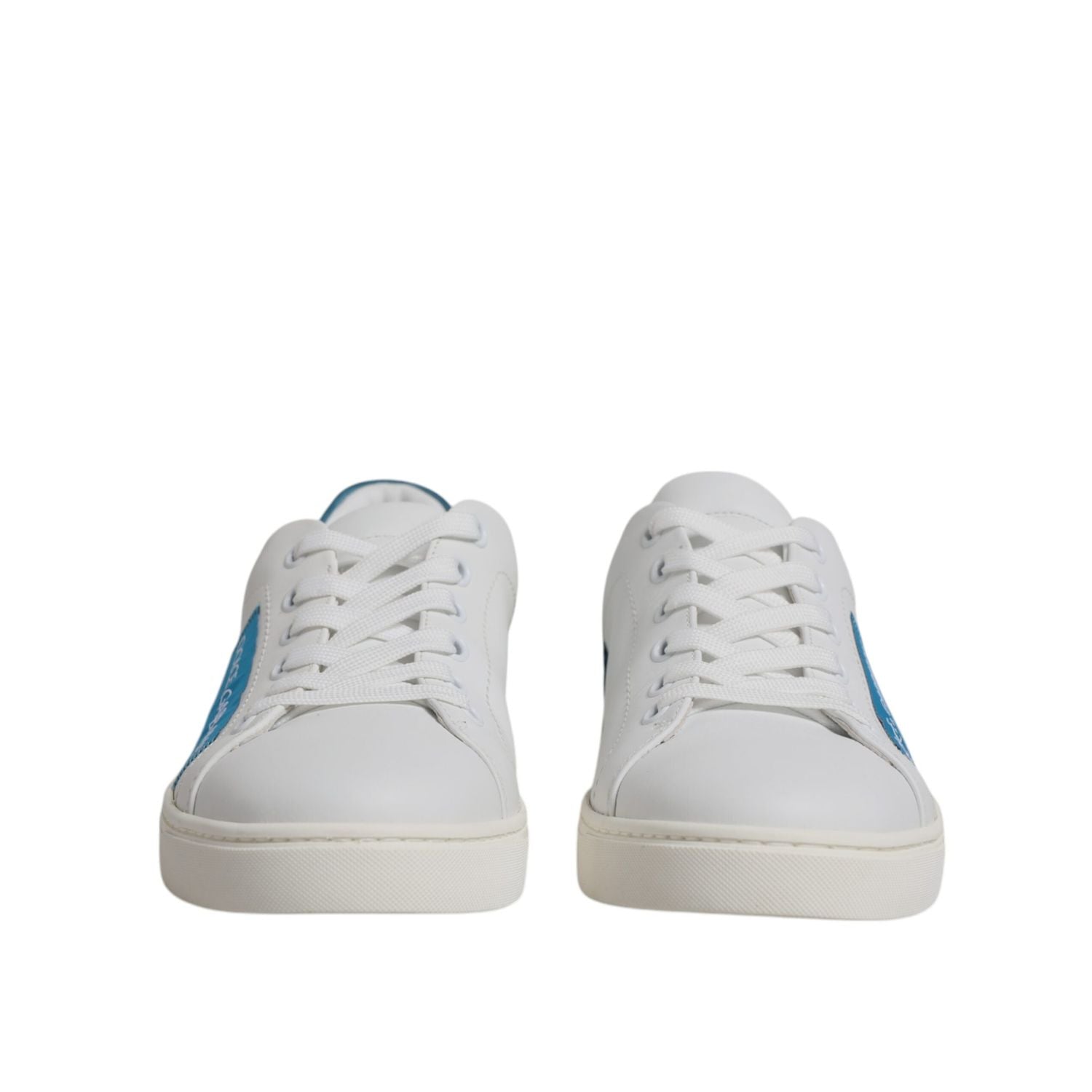 Dolce & Gabbana White London Calf Leather Sneakers Shoes