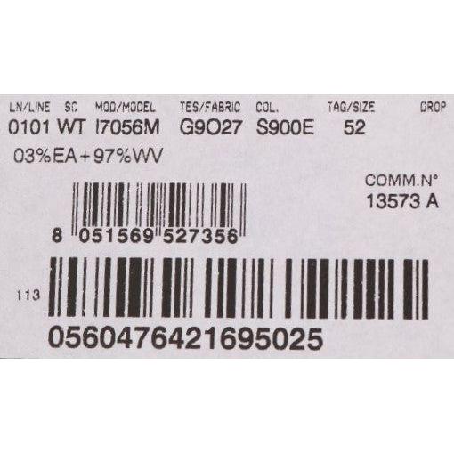 سترة أنيقة مخططة من الصوف باللون الرمادي من دولتشي آند غابانا