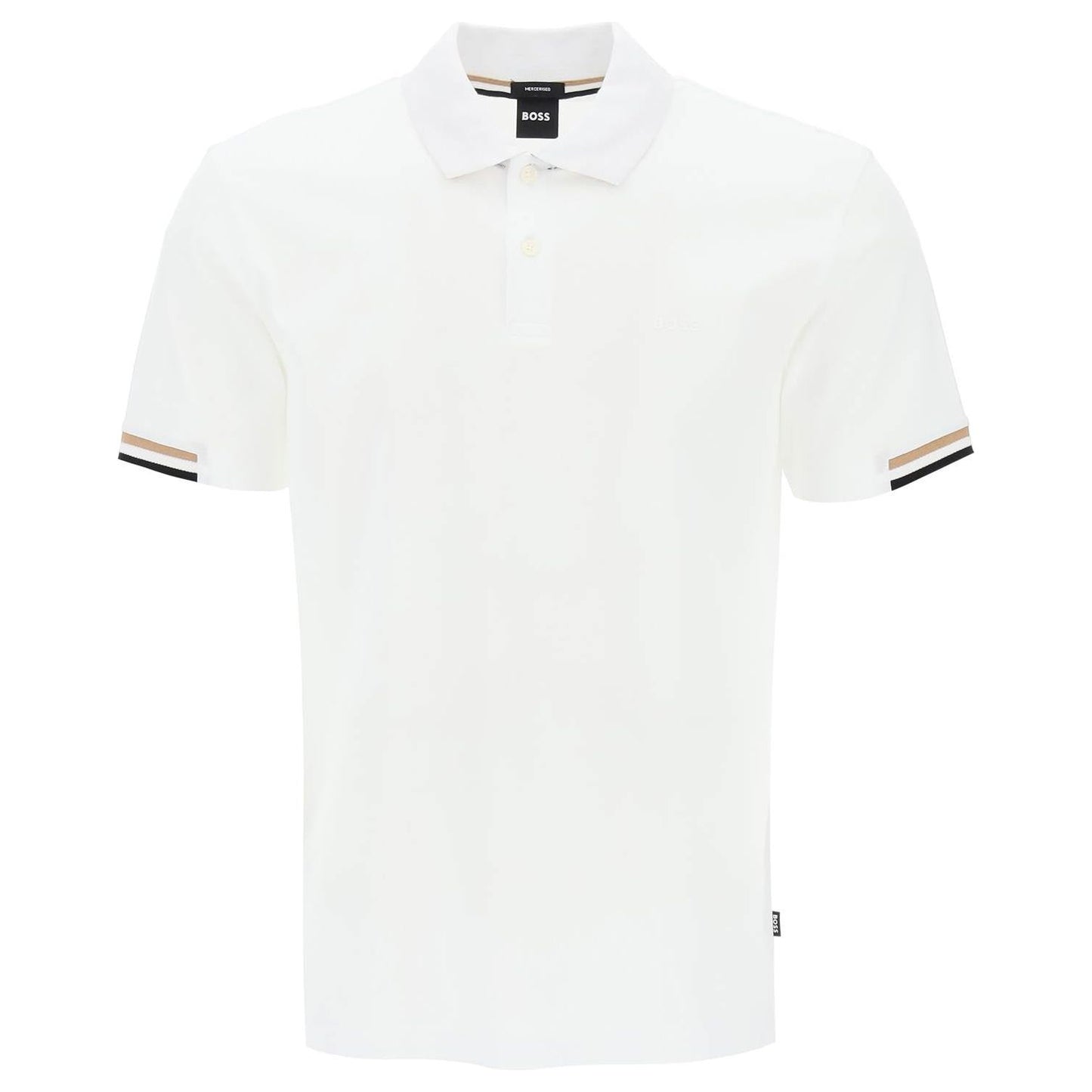 Boss parlay polo shirt with stripe detail Topwear Boss