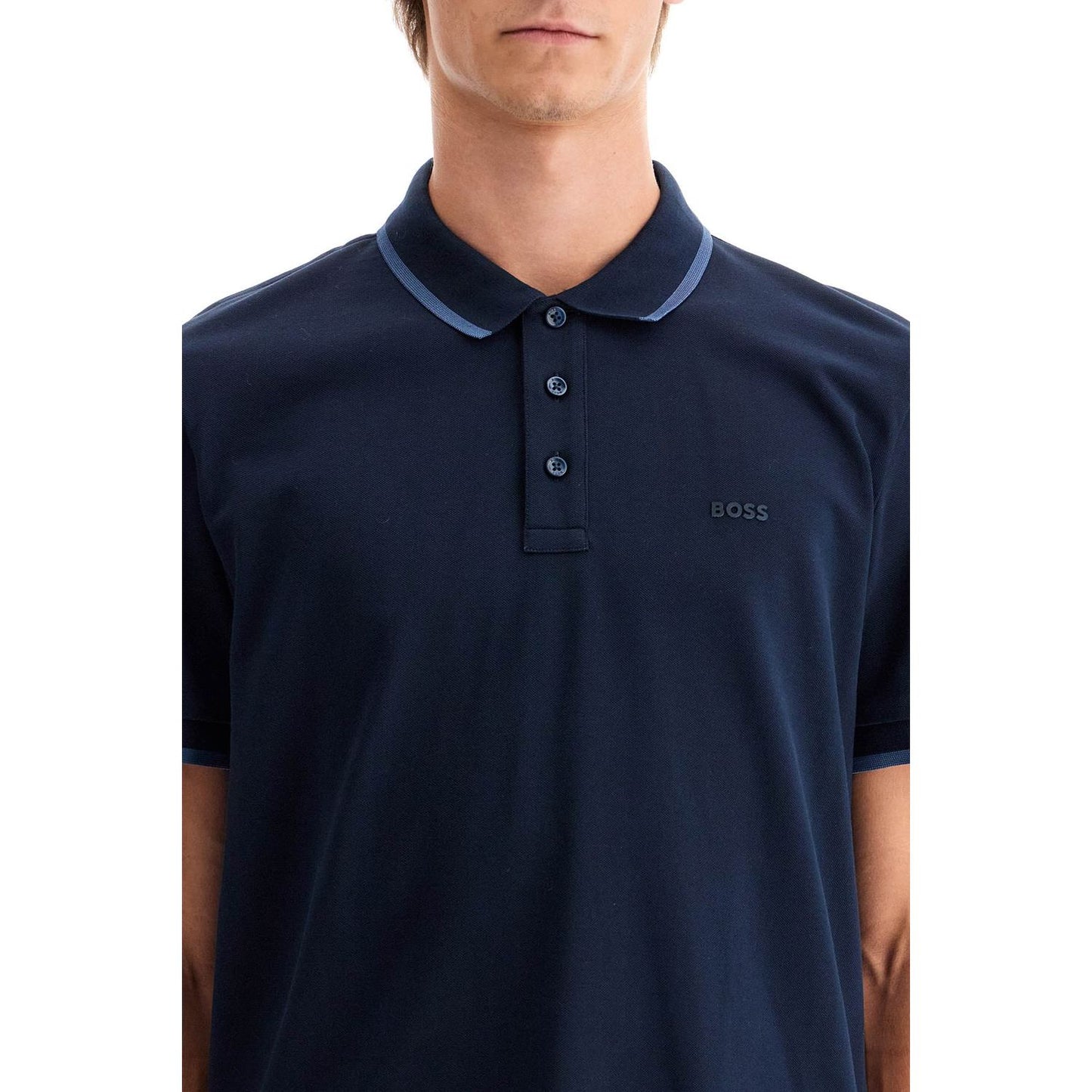 Boss polo shirt with contrasting edges Topwear Boss