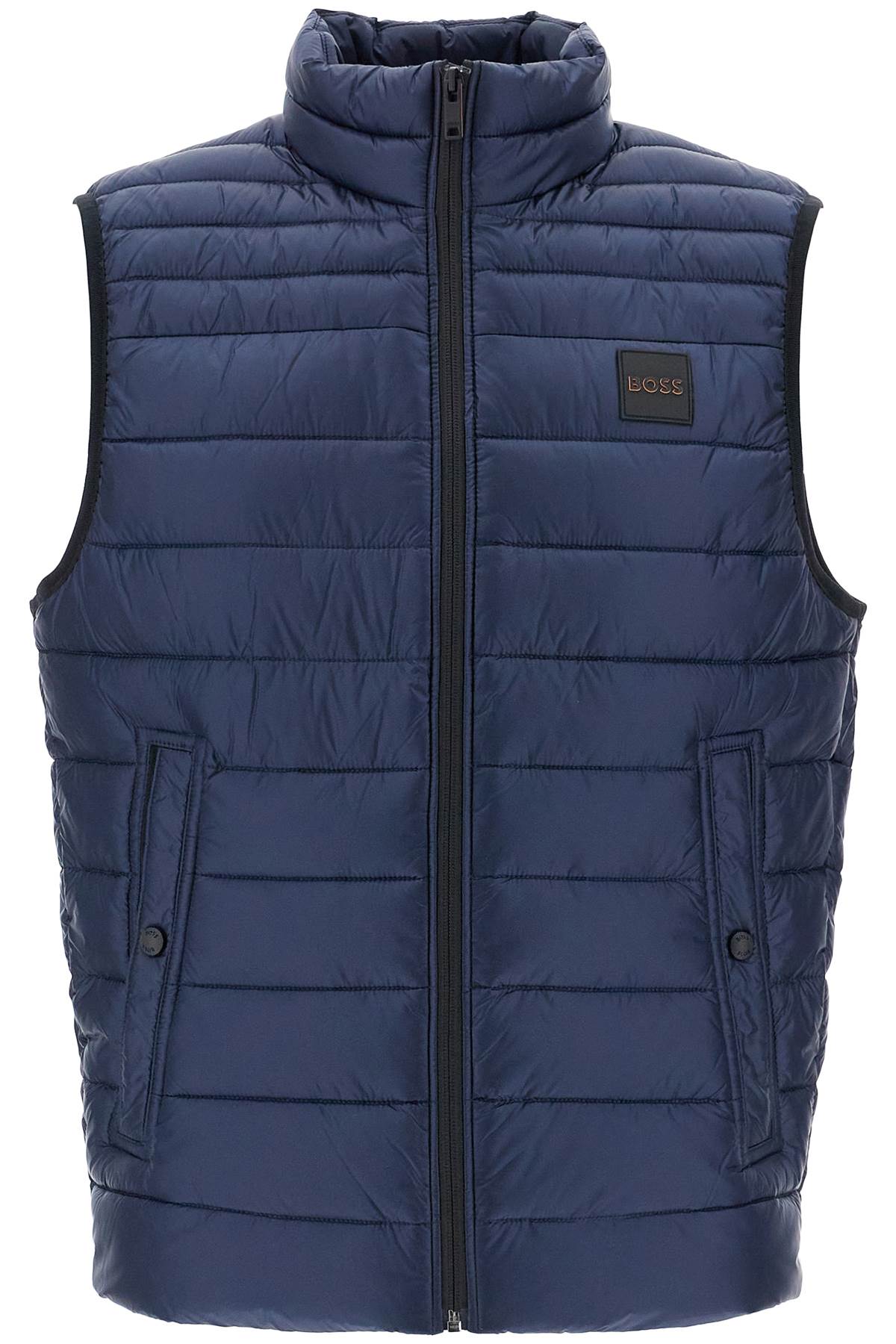 Boss quilted vest men