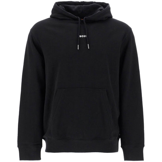 Boss Boss hooded sweatshirt with graphic print Topwear Boss