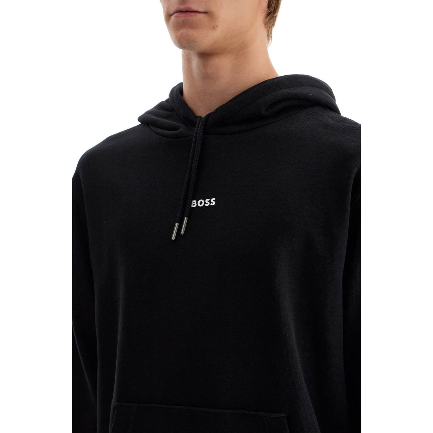 Boss Boss hooded sweatshirt with graphic print Topwear Boss