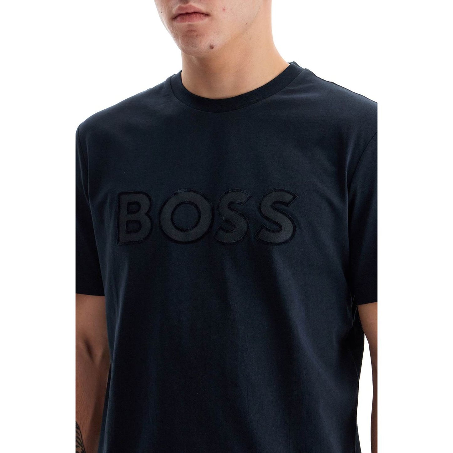 Boss Boss t-shirt with patch logo design Topwear Boss