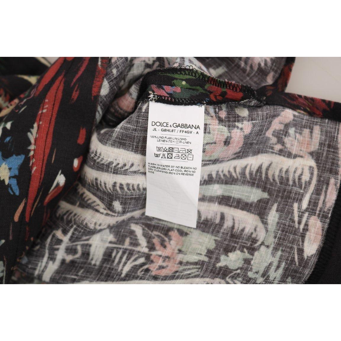 西西里火山图案 Polo 衫