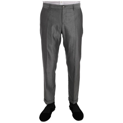 Dolce & Gabbana Black Stretch Crystal Bee Slim Fit Suit