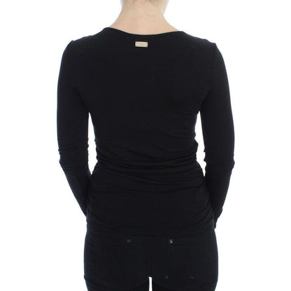 Versace Jeans Black Stretch Longsleeve Sweater