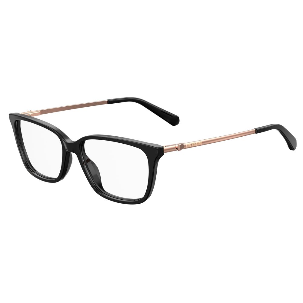 Love Moschino Black Acetate Glasses (Frames)