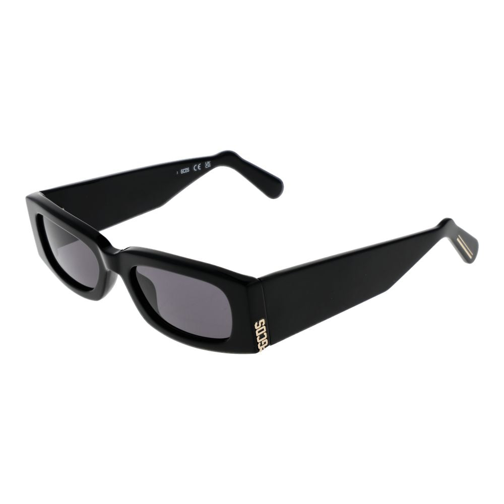 GCDS Black Acetate Sunglasses
