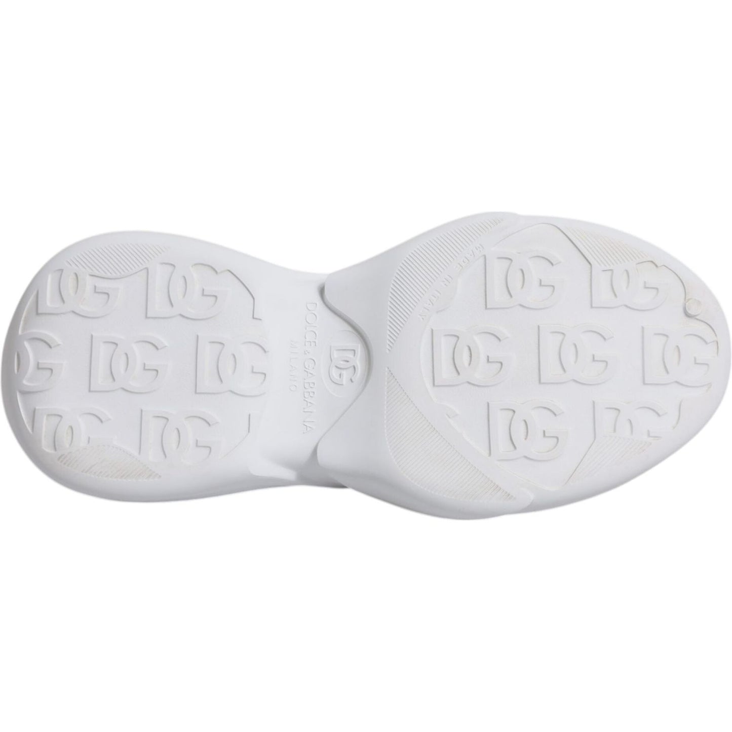 Dolce & Gabbana White Daymaster Low Top Men Sneakers Shoes