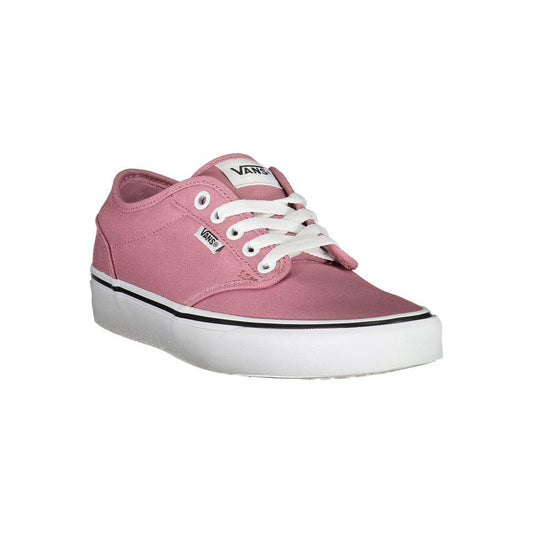 Vans Chic Pink Sneakers with Contrast Laces Vans