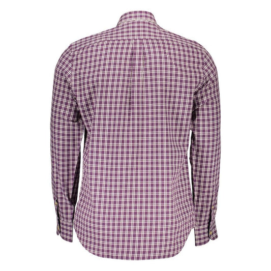 Harmont & Blaine Purple Cotton Men Shirt Harmont & Blaine