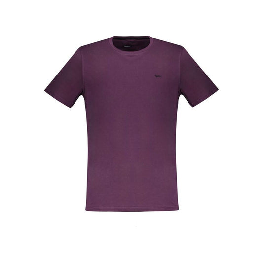 Harmont & Blaine Purple Cotton T-Shirt Harmont & Blaine