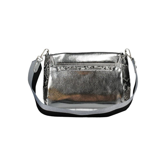 Desigual Silver Polyethylene Women Handbag Desigual