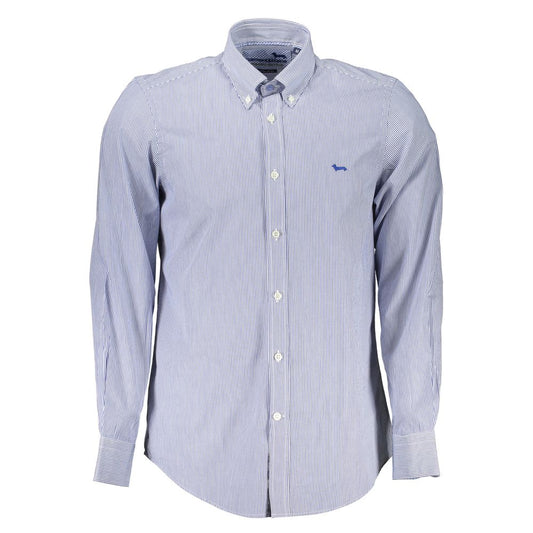 Harmont & Blaine Elegant Striped Long Sleeve Button-Down Shirt Harmont & Blaine