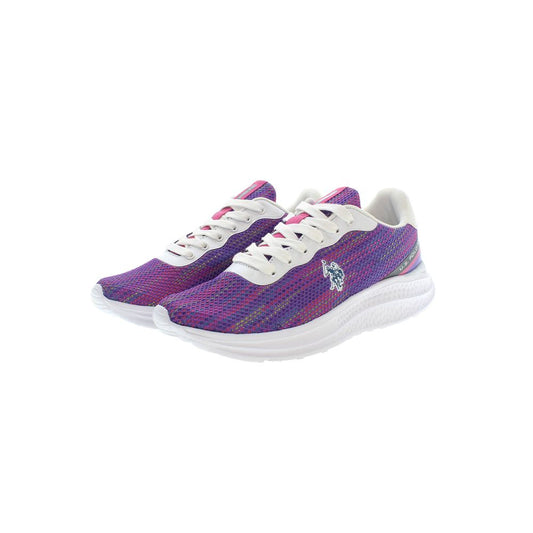 U.S. POLO ASSN. Purple Polyester Women Sneaker U.S. POLO ASSN.