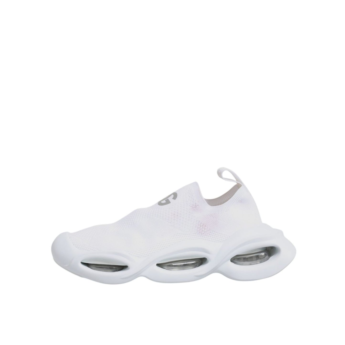 Dolce & Gabbana White Slip On Wave Low Top Sneakers Shoes