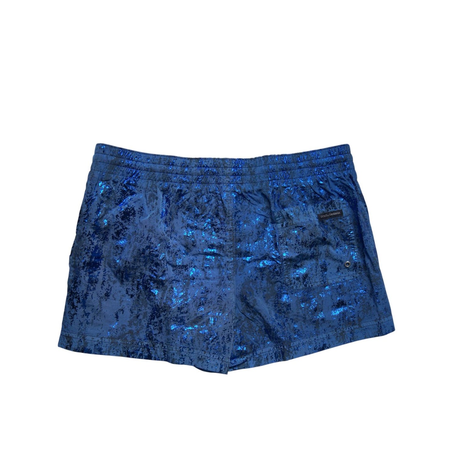 Dolce & Gabbana Blue Nylon Beachwear Swim Shorts 2Pc Swimwear
