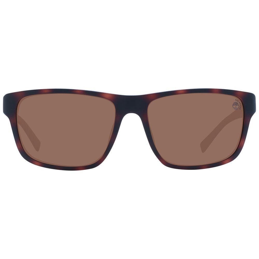 Timberland Brown Plastic Sunglasses