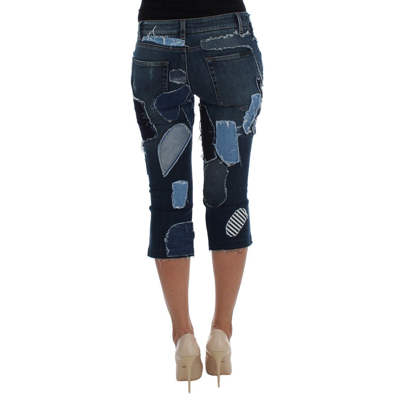 شورت جينز أزرق أنيق من Dolce &amp; Gabbana