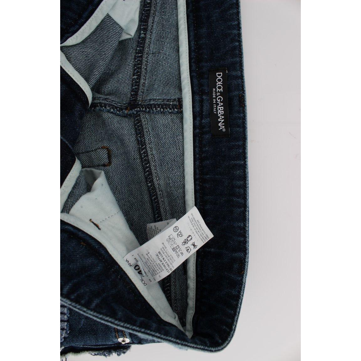 شورت جينز أزرق أنيق من Dolce &amp; Gabbana