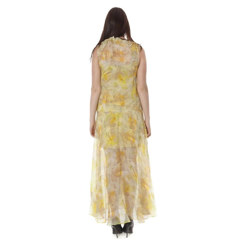 John Galliano Yellow Polyester Women's Dress