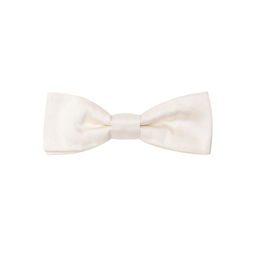 Dolce & Gabbana White Silk Bowtie