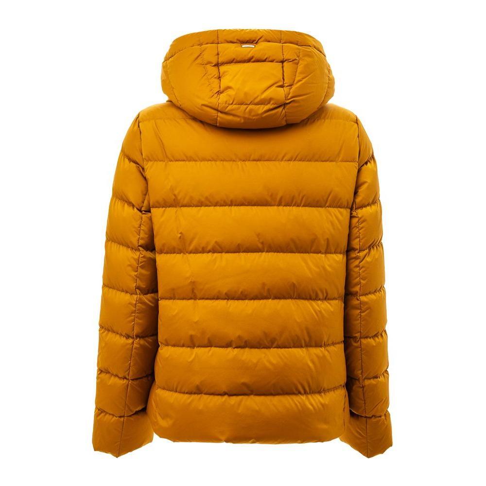 Herno Yellow Polyamide Coat