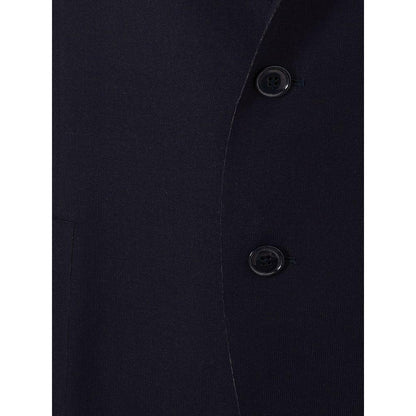 Lardini Blue Cotton Blazer
