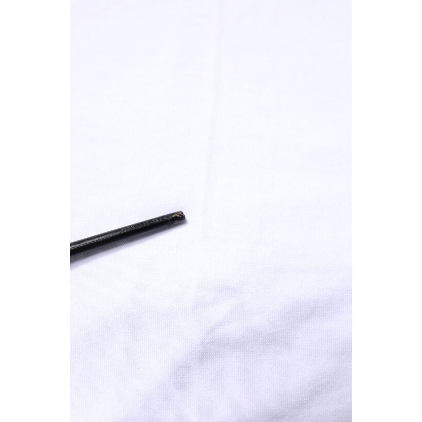 Dolce & Gabbana White Cotton Sleeveless Round Neck Tank Top