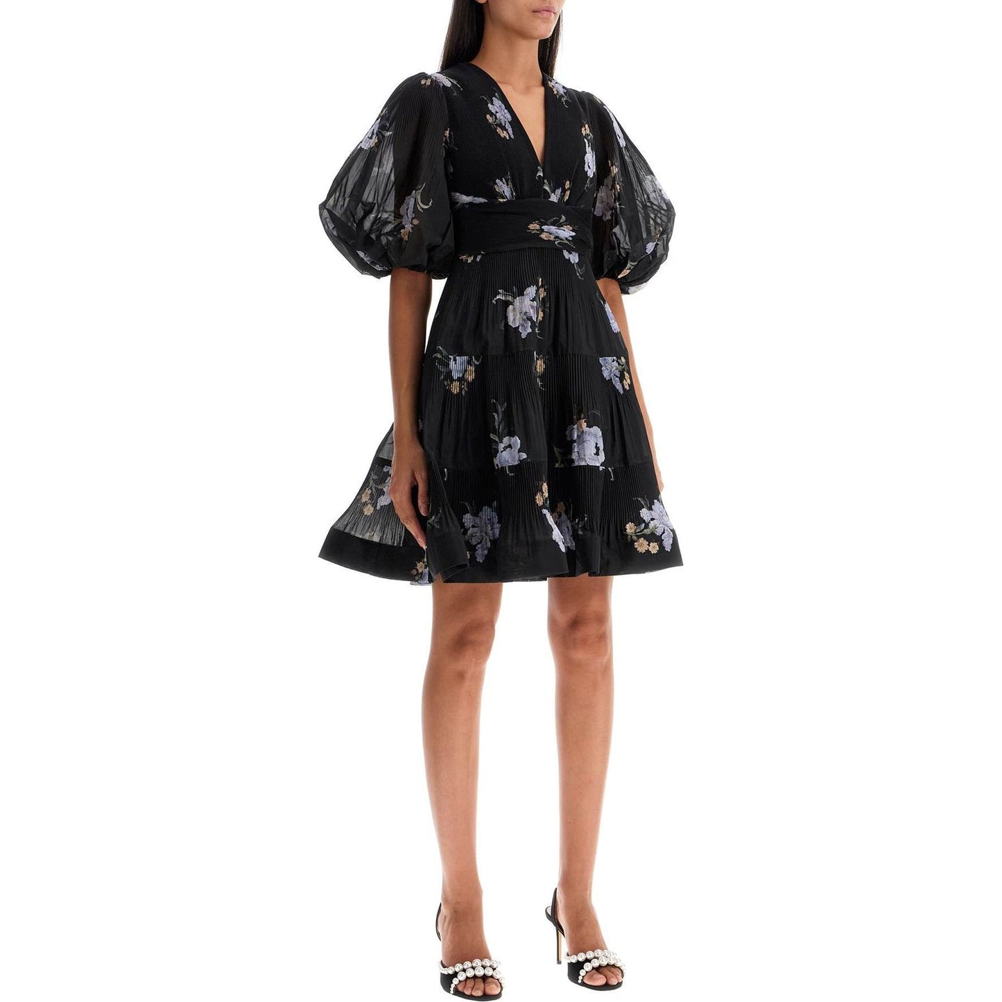 Zimmermann pleated organza mini dress Dresses Zimmermann