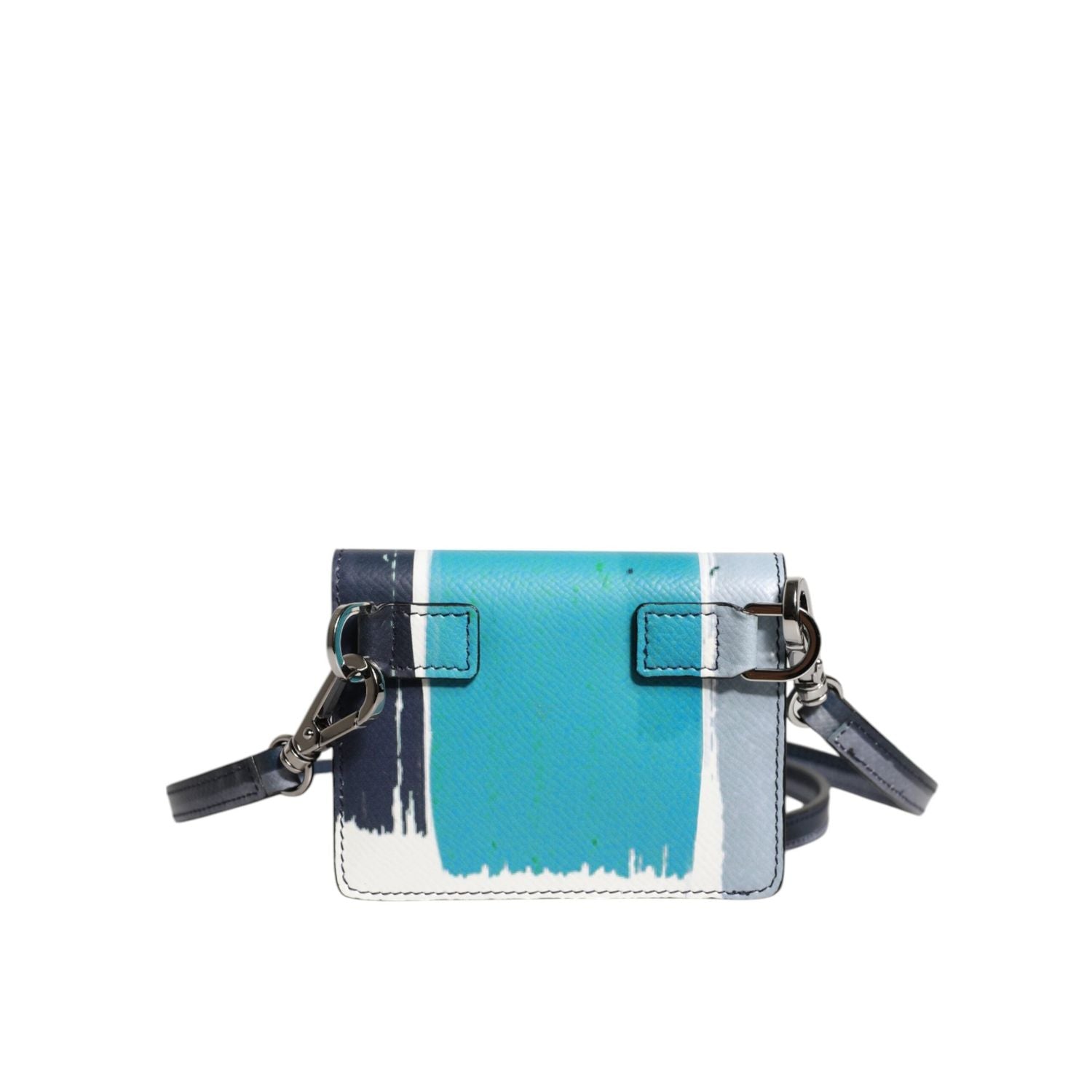 Dolce & Gabbana Multicolor Leather DG Logo Bifold Card Holder Wallet