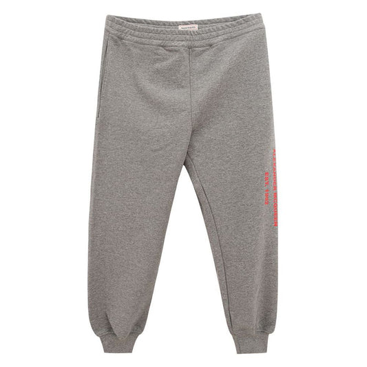Alexander McQueen Gray Cotton Athletic Pants