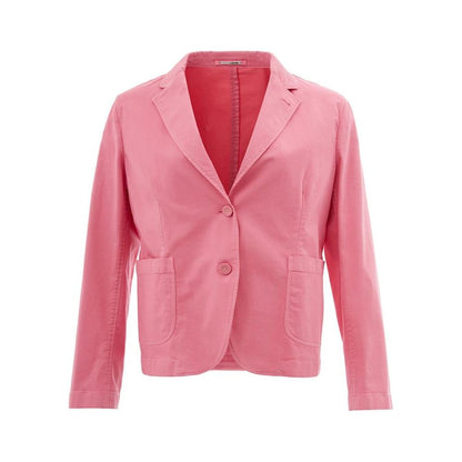 Lardini Pink Cotton Blazer