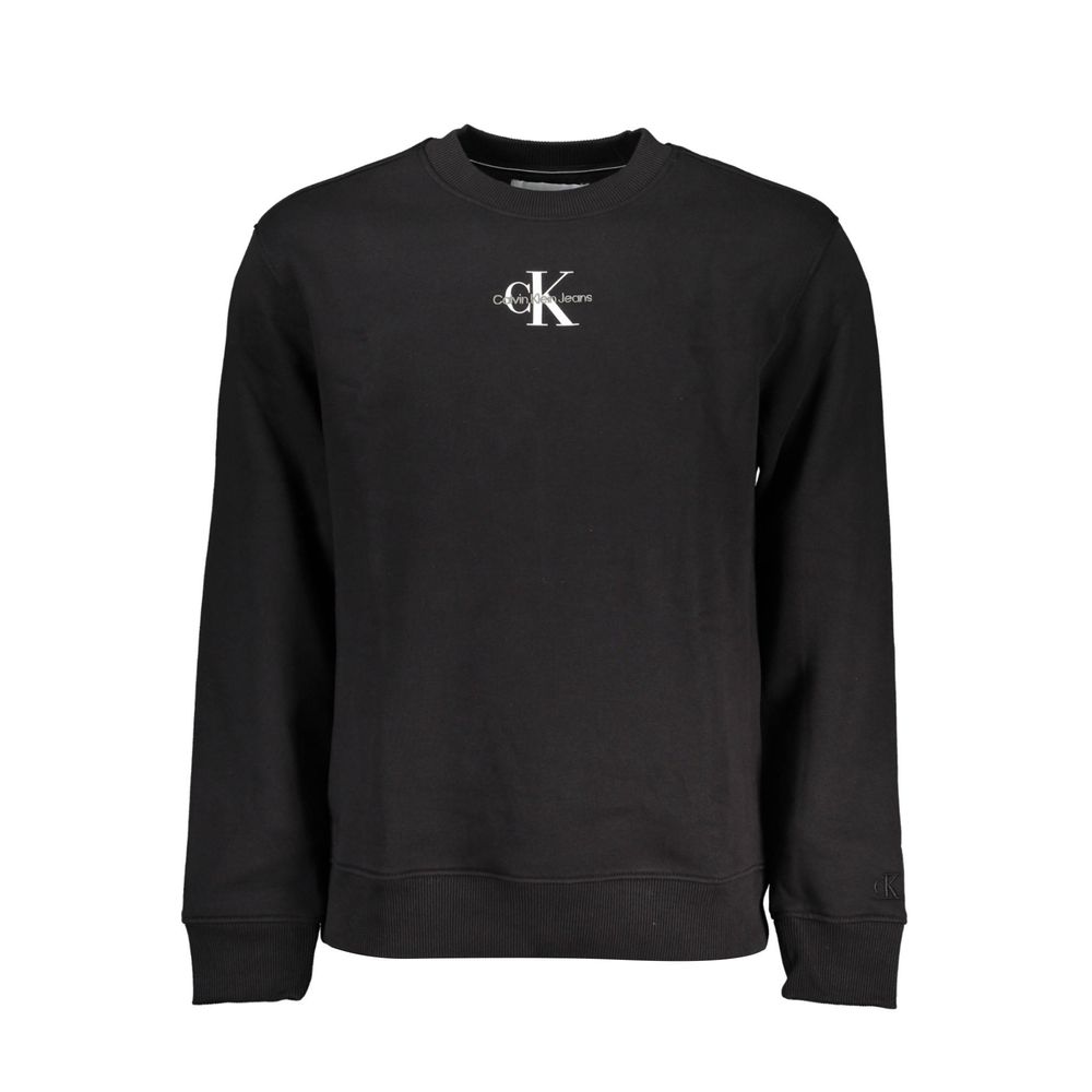 Calvin Klein Black Cotton Men's Sweatshirt