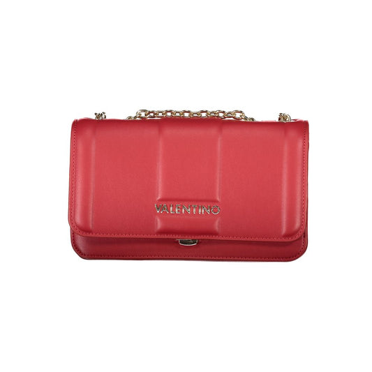 Mario Valentino Rosso Polyurethane Women Shoulder Bag