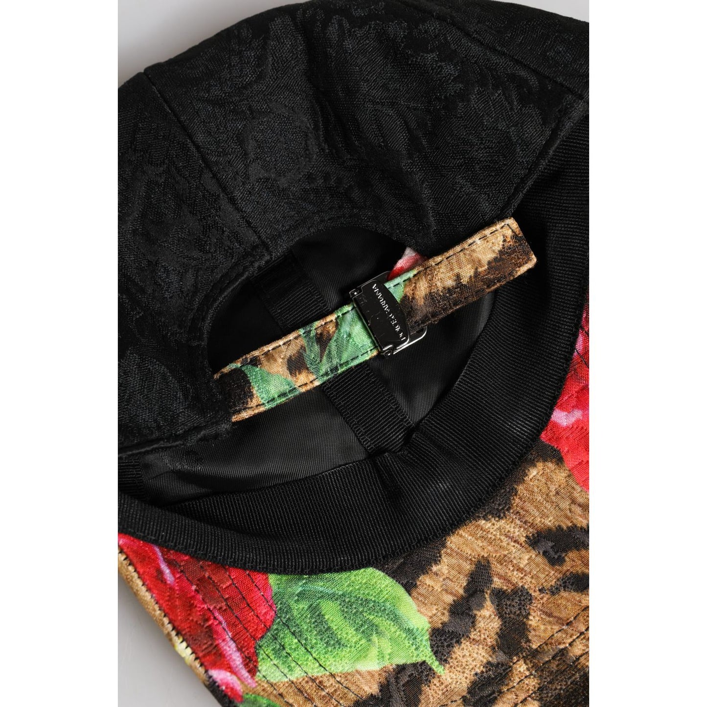 Dolce & Gabbana Multicolor DG Logo Patch 6 Panels Baseball Cap