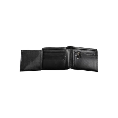 Calvin Klein Black Eco-Leather Men Wallet