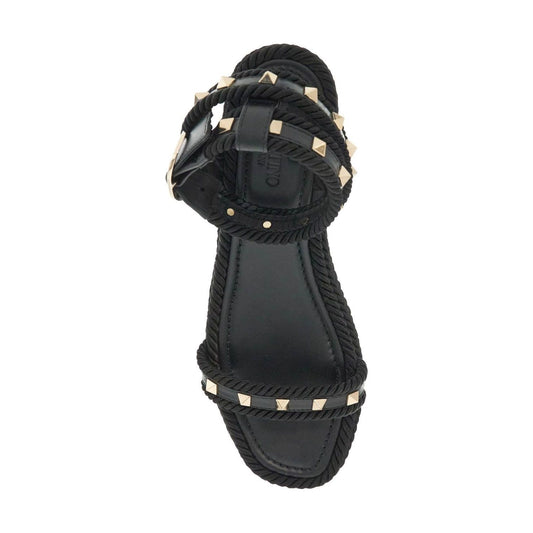 Valentino Garavani rockstud flatform sandals Sandals Valentino Garavani