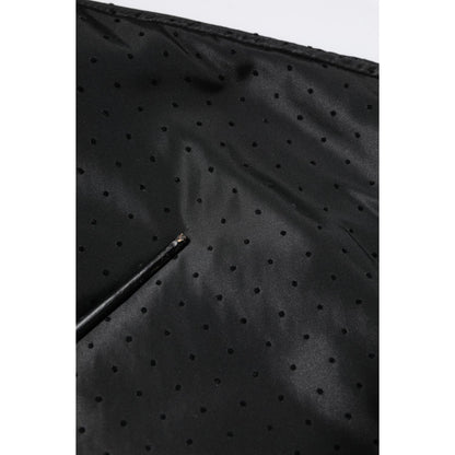 Dolce & Gabbana Black Long Sleeves Full Zip Bomber Jacket