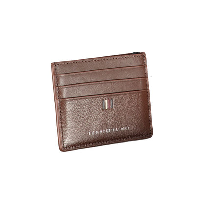 Tommy Hilfiger Marrone Leather Men Wallet