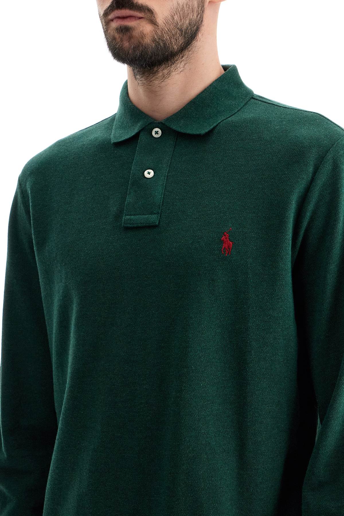 Polo Ralph Lauren custom slim fit long sleeve polo shirt Topwear Polo Ralph Lauren