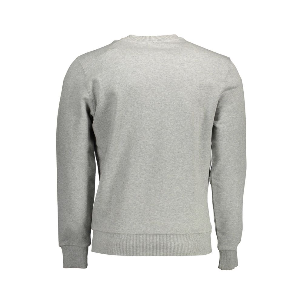 North Sails Grigio Cotton Men Sweatshirt