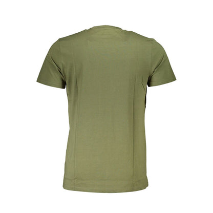 Cavalli Class Verde Cotton Men T-Shirt