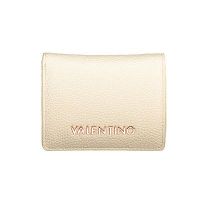 Mario Valentino Beige Polyurethane Women's Wallet