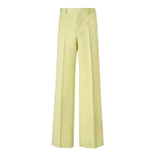 Gucci Lime Yellow Polyester Pants