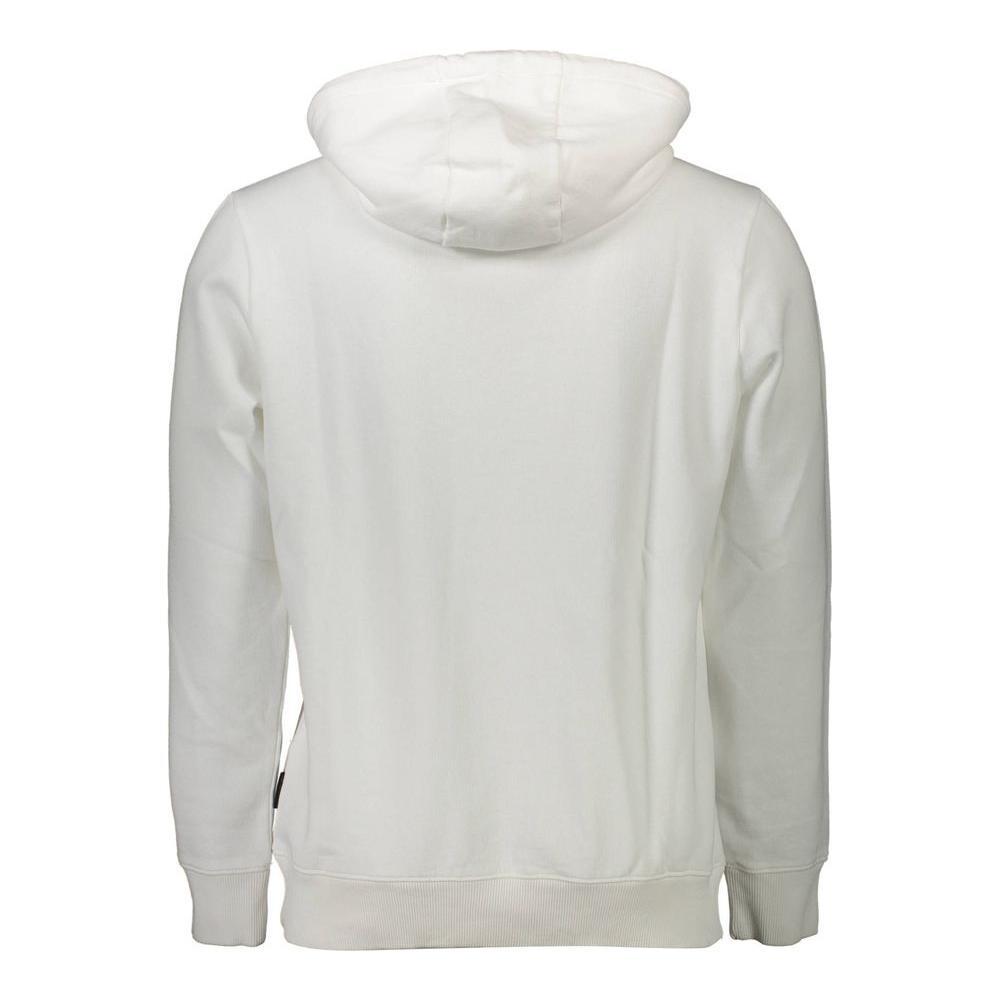 Napapijri White Cotton Men's Sweatshirt