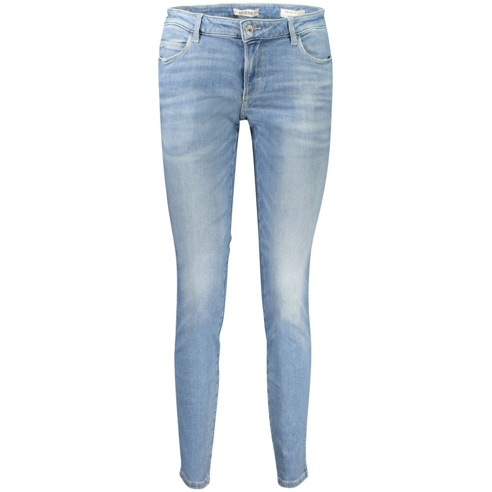 Guess Jeans Blue Cotton Women's Skinny Jean